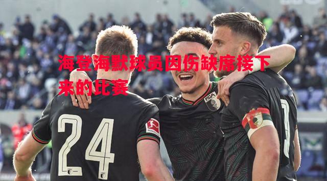 海登海默球员因伤缺席接下来的比赛 海登海默球员因伤缺席接下来的比赛