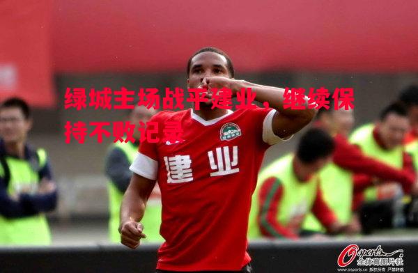 V体育-绿城主场战平建业，继续保持不败记录